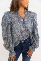 KARLIE VINTAGE FLORAL RUFFLE S