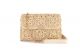 OLGA BERG MILLIE CROCHETED SHOULDER BAG