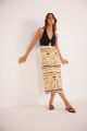 MINK PINK HESTIA HALTER MIDI DRESS