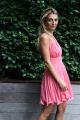 ONE33 SOCIAL PLTD TWST KNOT DRESS