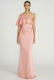 THEIA CARINA ASYMMETRIC CAPE GOWN